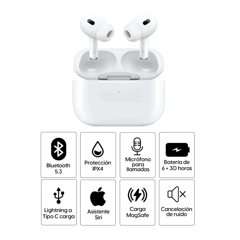 (COMPRA 1 y LLEVATE 2) Air Pods Pro 2ª Generación Liquidación de invierno.