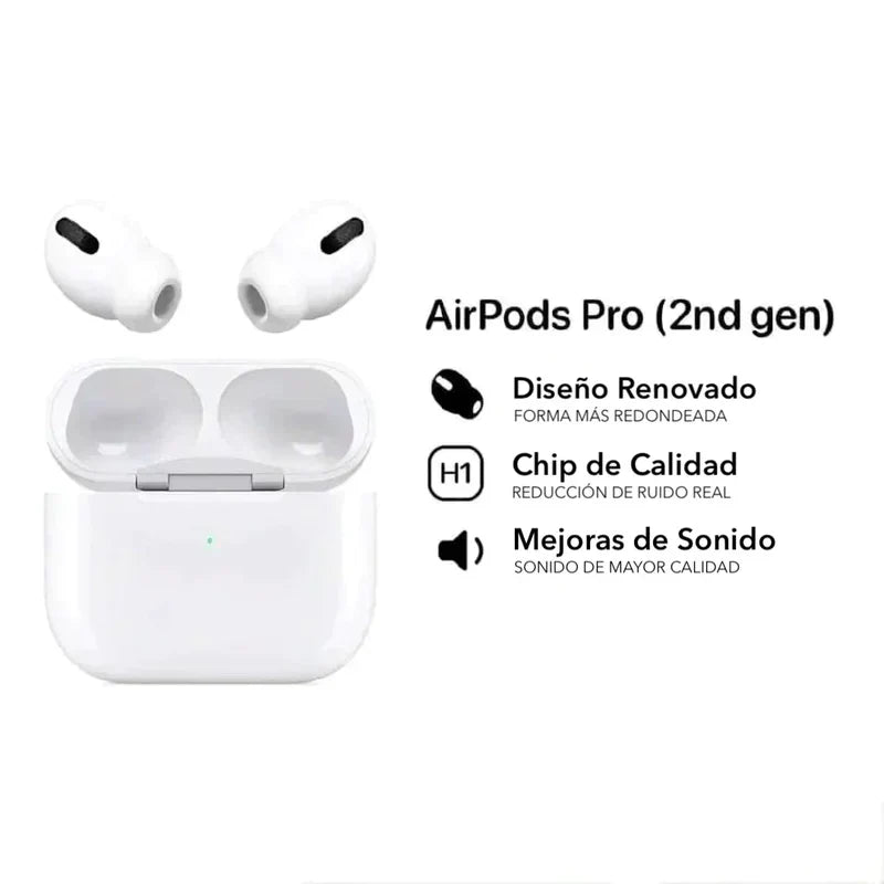 (COMPRA 1 y LLEVATE 2) Air Pods Pro 2ª Generación Liquidación de invierno.