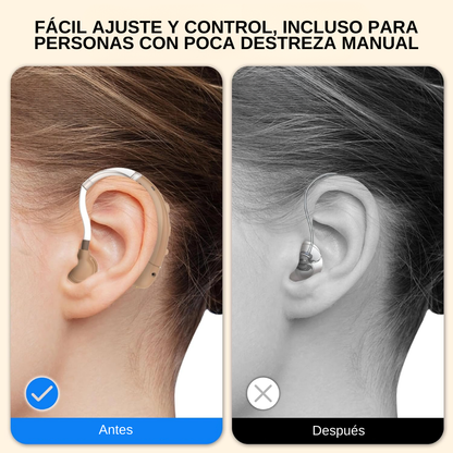Amplificador de sonido para mayores.
