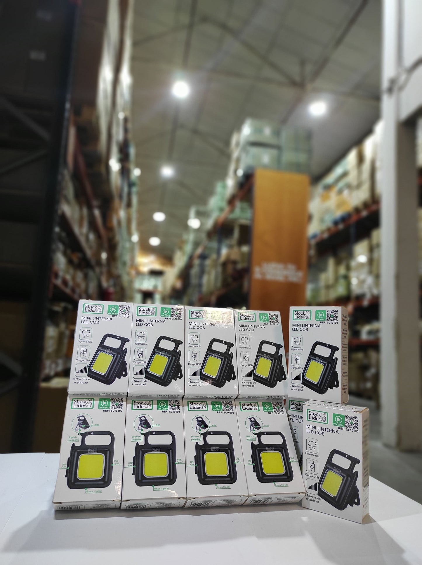 Linterna Llavero Mini COB LED