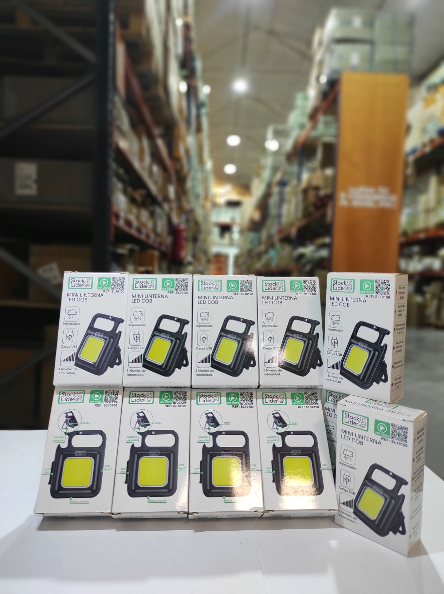 Linterna Llavero Mini COB LED