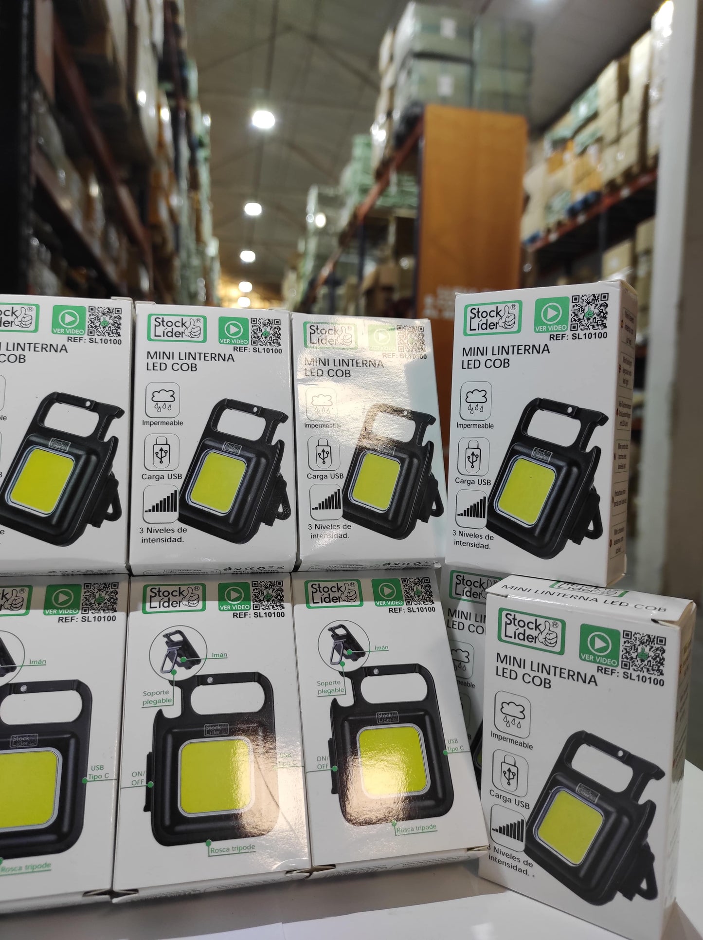 Linterna Llavero Mini COB LED