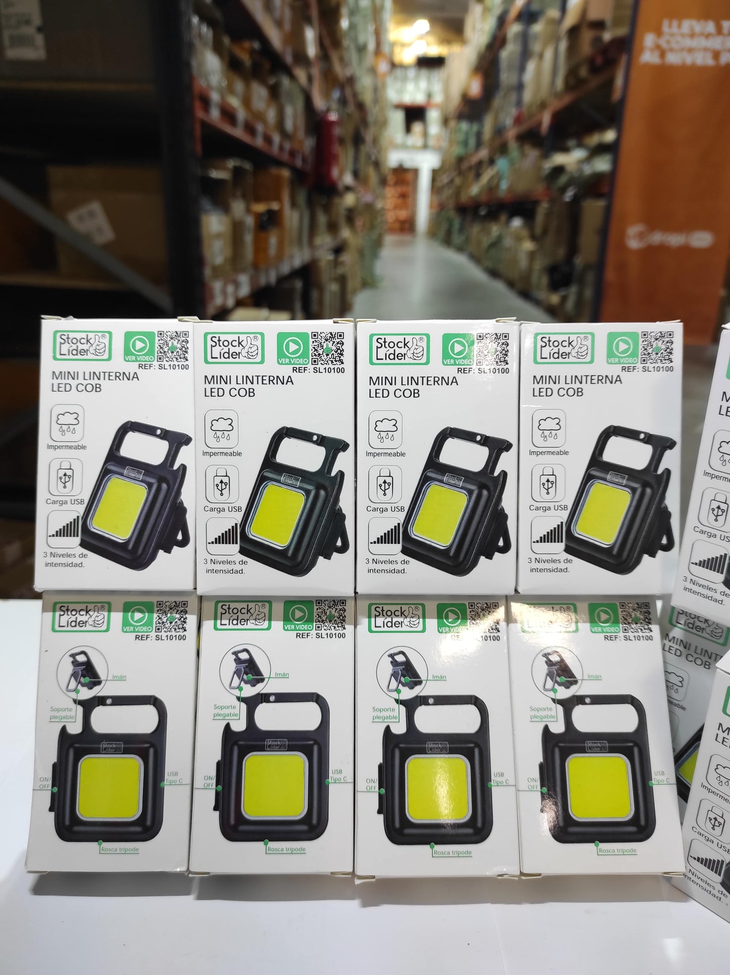 Linterna Llavero Mini COB LED