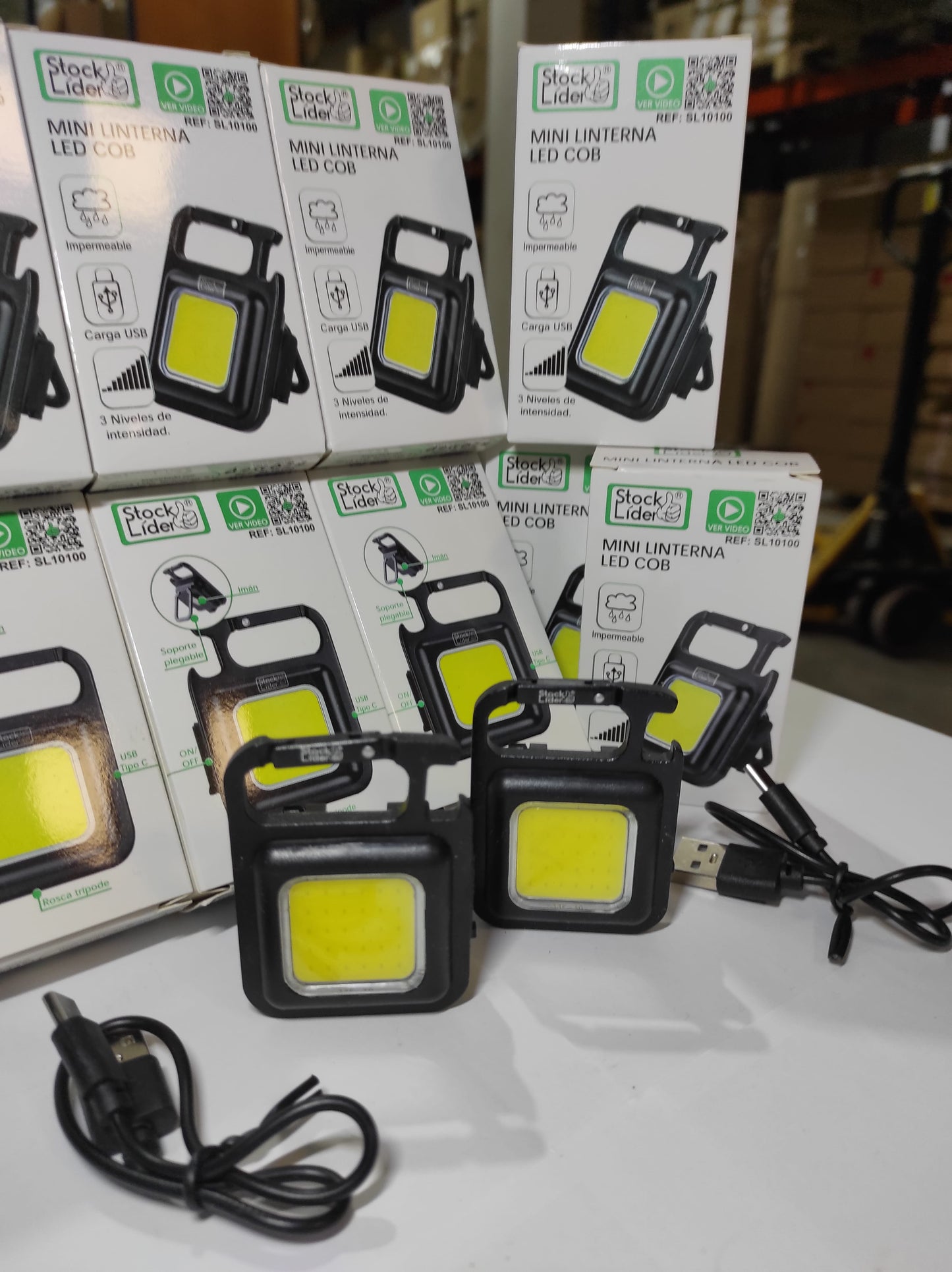 Linterna Llavero Mini COB LED