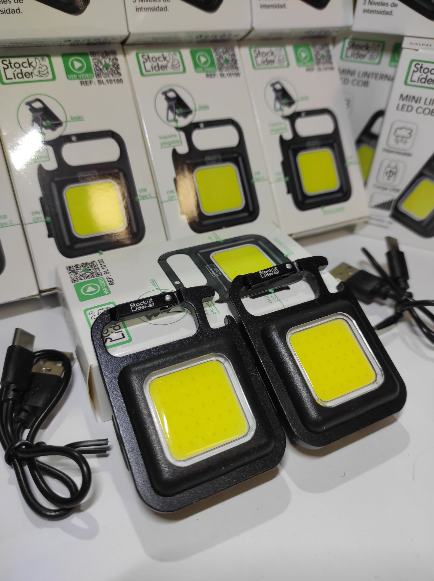 Linterna Llavero Mini COB LED