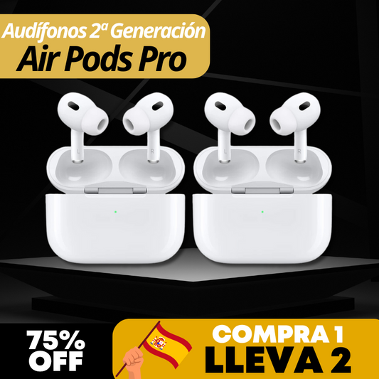 (COMPRA 1 y LLEVATE 2) Air Pods Pro 2ª Generación Liquidación de invierno.
