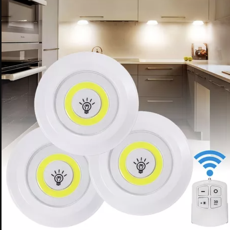 SET 6 LUCES LED INALÁMBRICAS - Envío Gratis 24H MRW