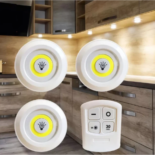 SET 6 LUCES LED INALÁMBRICAS - Envío Gratis 24H MRW