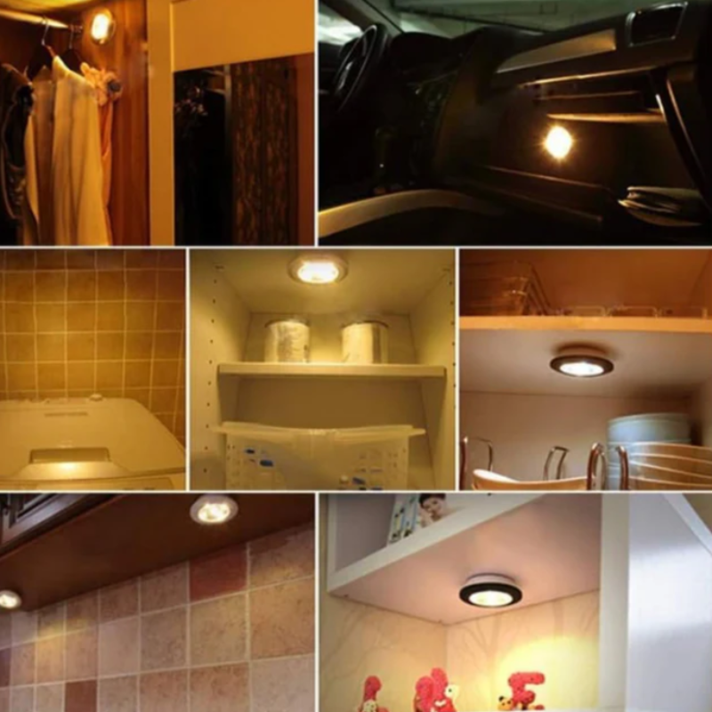 SET 6 LUCES LED INALÁMBRICAS - Envío Gratis 24H MRW